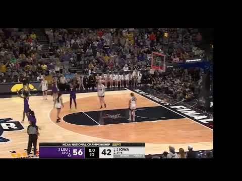 Thumbnail for Jasmine Carson nails the three pointer at the buzzer