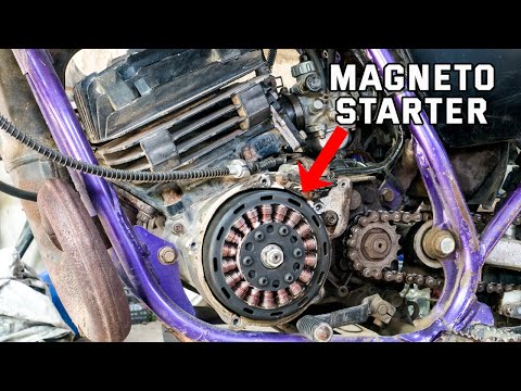ACG electric starter conversion on Dt125 after 1Year