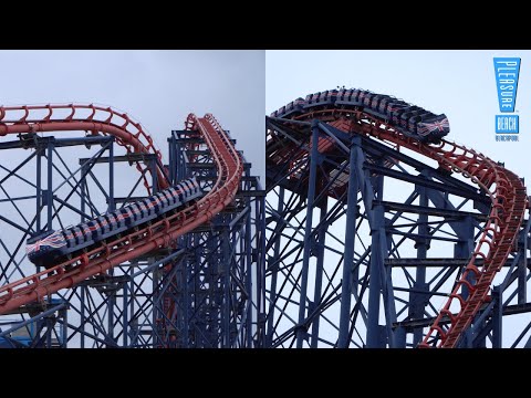 The Big One is TESTING! | Blackpool Pleasure Beach Pre-Season 2023