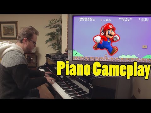 Thumbnail for Super Mario on Piano With Sound Effects