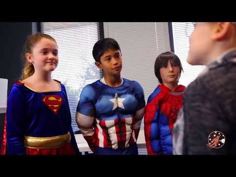 New Sky Kids Super Episode 7 - Superhero Intern with the Super Squad and Little Heroes