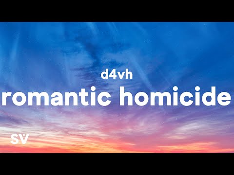 Thumbnail for d4vd - Romantic Homicide (Lyrics) "In the back of my mind, you died"