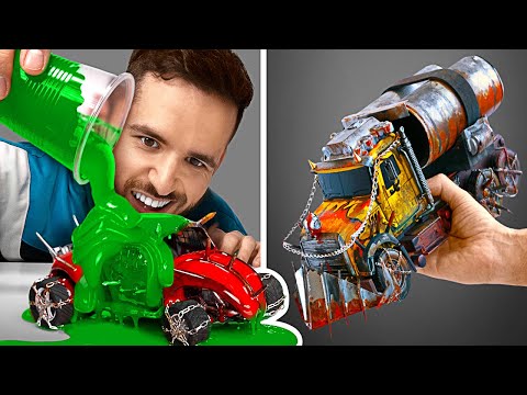 Do lixo ao triunfo: veja como criamos 5 carros para os maiores desafios!