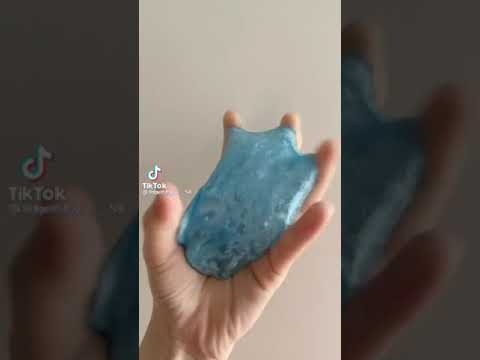 How to make very sticky and squishy stress ball Credits: @.ava.vibee