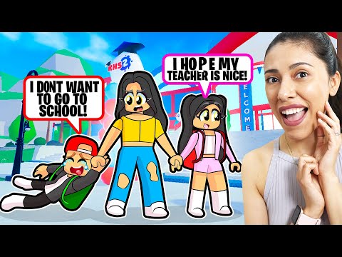 My Kid&apos;s First Day of Middle School! (Roblox)