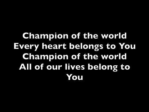 Emmanuel (Champion of the world) lyric video