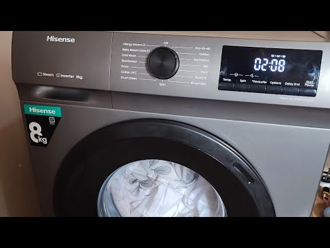Thumbnail for How to use Hisense Washing Machine/Automatic front loader 8kg Review 2023/ Water and Energy Saver.