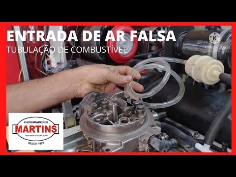 Thumbnail for Entrada de ar falsa / tubulação de combustível / carro carburado / bolha de ar - martins carburador