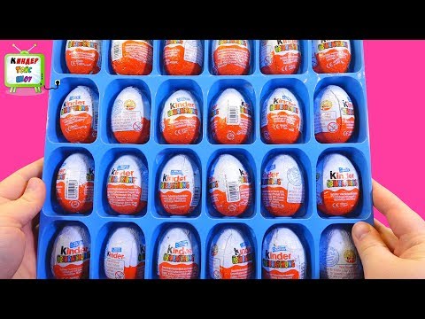 Киндеры Сюрпризы которые НЕЛЬЗЯ ЕСТЬ, шоколад давно испорчен