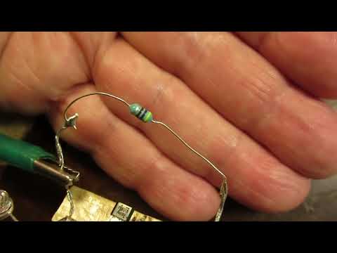 Thumbnail for Small talk about the YX 8018, a joule thief chip made to drive LEDS on a tiny voltage schem & demo