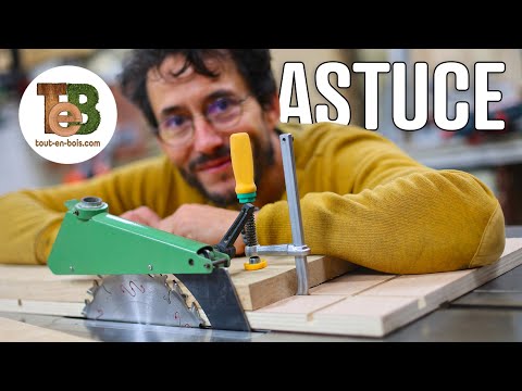 Thumbnail for ASTUCE : Le gabarit qui transforme la scie circulaire sous table en scie à format !