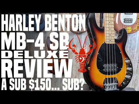 Harley Benton MB-4 SB Deluxe - Is this the sub $150 SUB killer we've wanted? - LowEndLobster Review