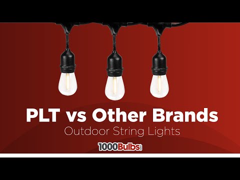 Outdoor String Lights Comparison | PLT vs Other Brands