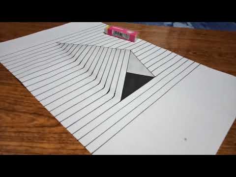 Thumbnail for Cara mudah menggambar 3D di kertas - cara paling mudah