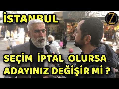 İSTANBUL &apos;da SEÇİM İPTAL OLURSA ADAYINIZ DEĞİŞİR Mİ ? | VATANDAŞ NE DİYOR | YEREL SEÇİM