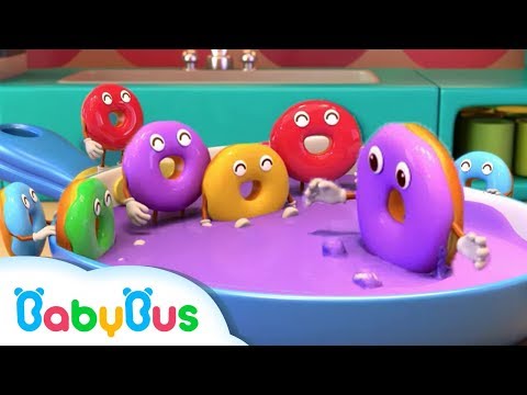 Thumbnail for Learn Colors with Donuts | Numbers Song | Kids Kitchen | Nursery Rhymes | Baby Songs | BabyBus