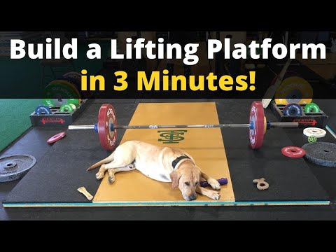 Build a Lifting Platform in 3 Minutes!