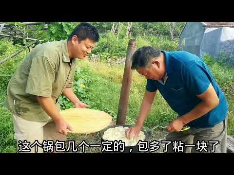 大娘做面食，大夏天网友看了急得直上火，今天发挥还不错，有进步