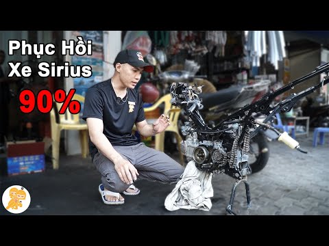 Phục Hồi Tân Trang Xe Sirius 90% - Xe Ôm Shop