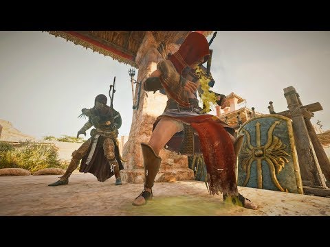 Assassin's Creed Origins: Stealth & High Action Combat Kills - Poison Build - Compilation Vol.8
