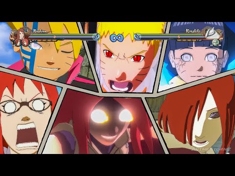 Uzumaki Clan All Ultimate Jutsus & Team Ultimate Jutsus (4K 60FPS) - Naruto Storm 4 Next Generations