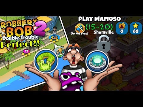 Robbery Bob 2 Hack Playa Mafioso Use Teleportation Mine Noisemaker Anh Toxic Donut p3
