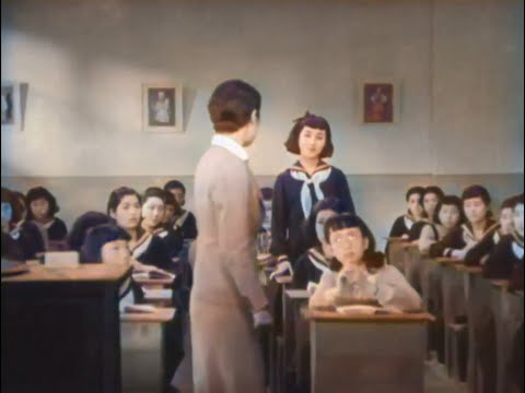 【疑似カラー】 大船映画『信子』(1940年公開)