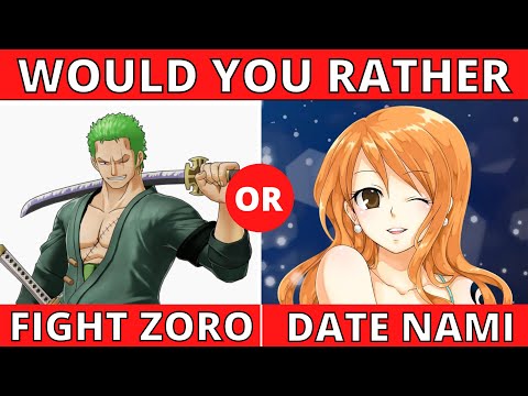 Would You Rather | Anime Quiz | ONE PIECE