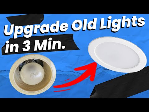 Thumbnail for Upgrade Old Can Lights in 3 Minutes