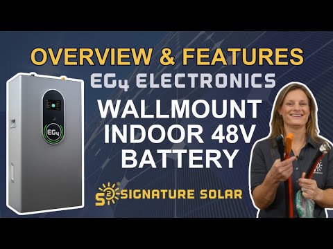 Thumbnail for EG4 Wallmount Indoor 280Ah Lithium Battery: Maximize Your Energy