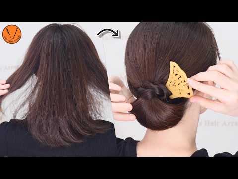 【ミディアムボブ】レイヤーカットでもできるヘアアレンジ