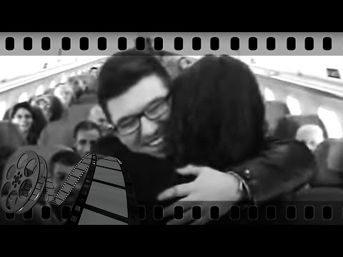 Uçakta müthiş evlenme teklifi :) | Emine &amp; Hakan Bölükbaş