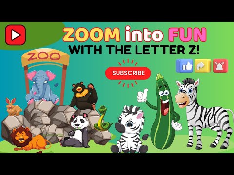 Thumbnail for Letter Z Song | Zooming Zebras, Zigzags & Zesty Zucchini | ABC Phonics for Kids
