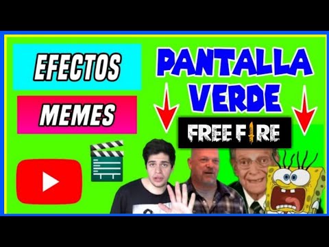 PACK de MEMES PANTALLA VERDE Para FREE FIRE???? // Plantillas Para EDITS Fondo VERDE????