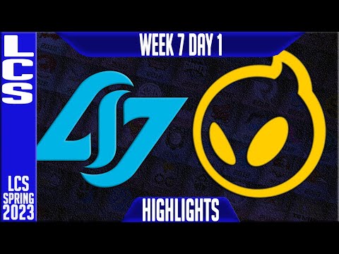 CLG vs DIG Highlights | LCS Spring 2023 W7D1 | Counter Logic Gaming vs Dignitas