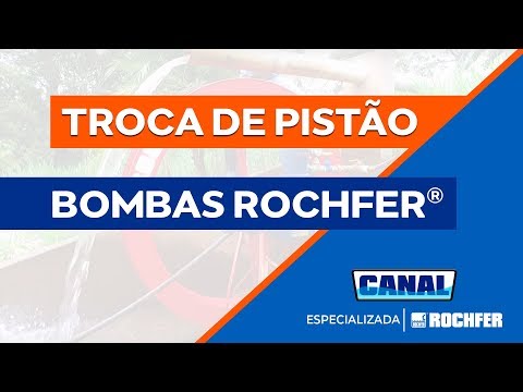 Tutorial: como trocar o Pistão de uma Bomba à Roda Dágua ROCHFER®