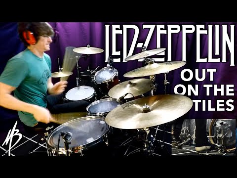Led Zeppelin - Out on the Tiles - Drum Cover | MBDrums
