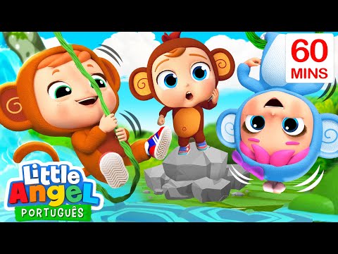 O Macaquinho Mandou, Joãozinho! | 1 HORA DE LITTLE ANGEL BRASIL! | Músicas Infantis em Português