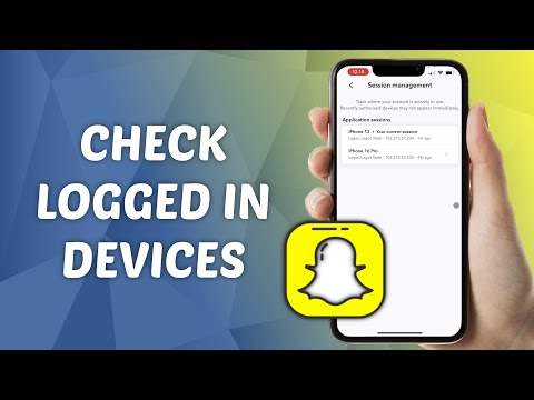 How to Check Snapchat Logged In Devices