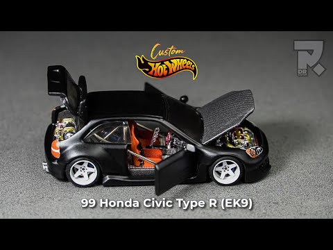 Thumbnail for HONDA CIVIC TYPE R EK9 Custom Hot Wheels | Openable