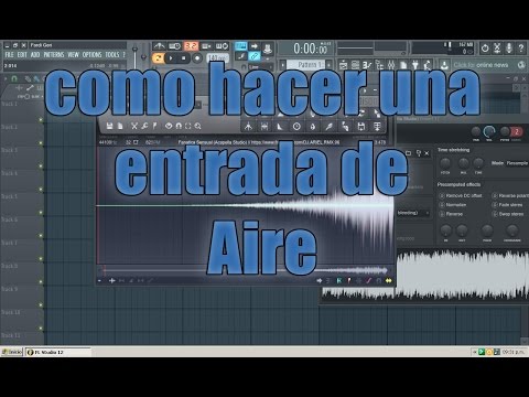 Tutorial en FL Studio 12 - Como hacer una entrada de aire (2015 Argos The Producer)