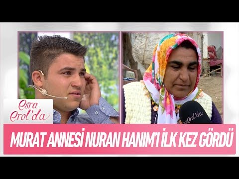 Murat, annesi Nuran Hanım&apos;ı ilk kez gördü - Esra Erol&apos;da 16 Kasım 2018