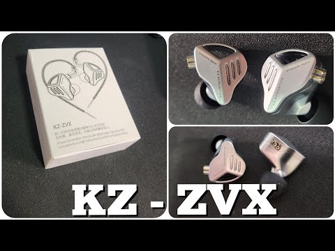 Thumbnail for KZ ZVX - O ótimo fone custo benefício da KZ!! Ótima qualidade sonora e construção de primeira!
