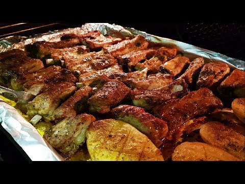 Costillas de Cerdo al Horno con Patatas. Jugosas y Tiernas, Master Choof