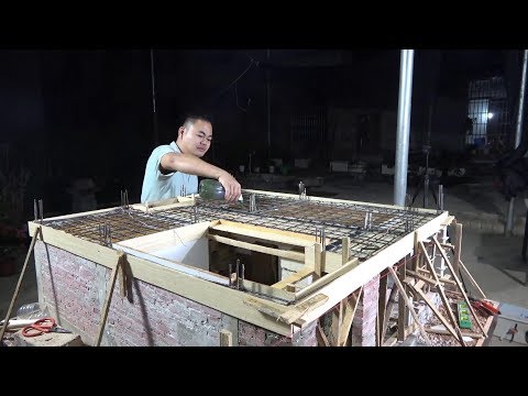 Thumbnail for 小伙建别墅模型，耗时3个多月的第一层，终于封顶！