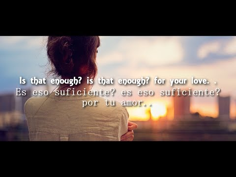 Alex Roe - Enough (Sub. Español + Lyrics)