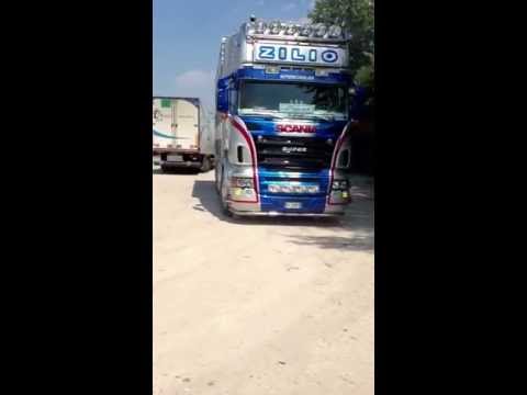 Scania R580 Zilio live stock
