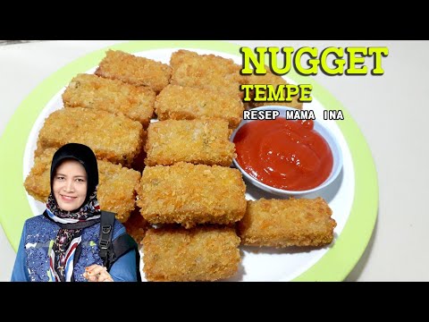 Cara membuat Nugget tempe enak lezat gurih super mudah praktis dan sederhana