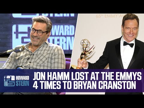 Thumbnail for Jon Hamm on Losing the Emmy to Bryan Cranston 4 Times