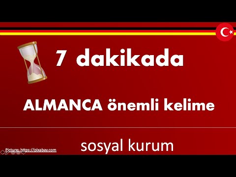 Almanca kelime ezberleme